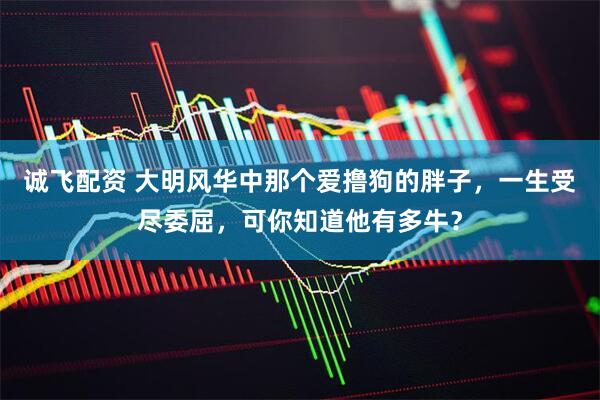 诚飞配资 大明风华中那个爱撸狗的胖子,一生受尽委屈,可你知道他有多牛?